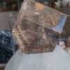 RUTILE QUARTZ CRYSTAL FREE FORM SMOKEY CLEAR POLISHED