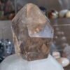 RUTILE QUARTZ CRYSTAL FREE FORM SMOKEY CLEAR POLISHED
