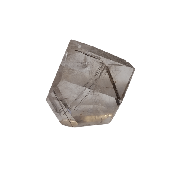 Rutile Quartz Crystal Free form Smokey Clear Polished