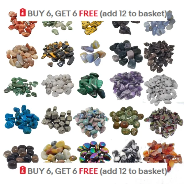 The Tumble Stone Crystal Quartz Collection - Over 70 Types