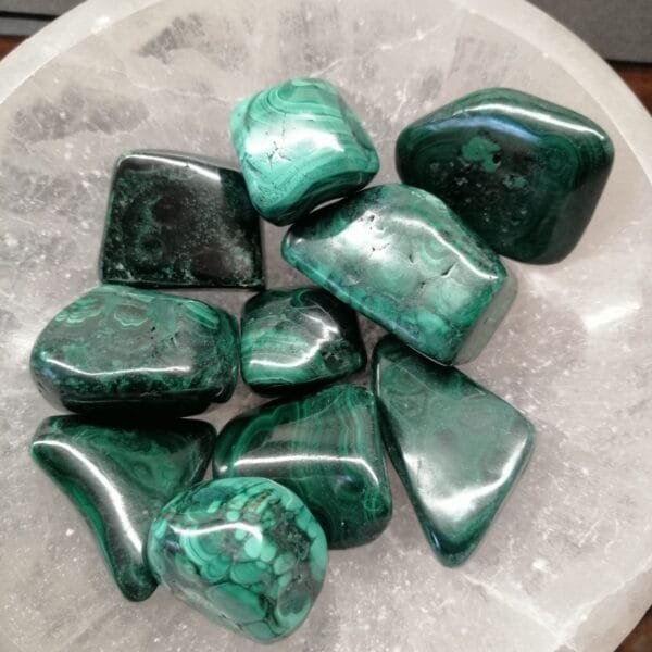 Malachite Tumble Stone