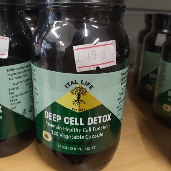 Deep Cell Detox 120 Capsules
