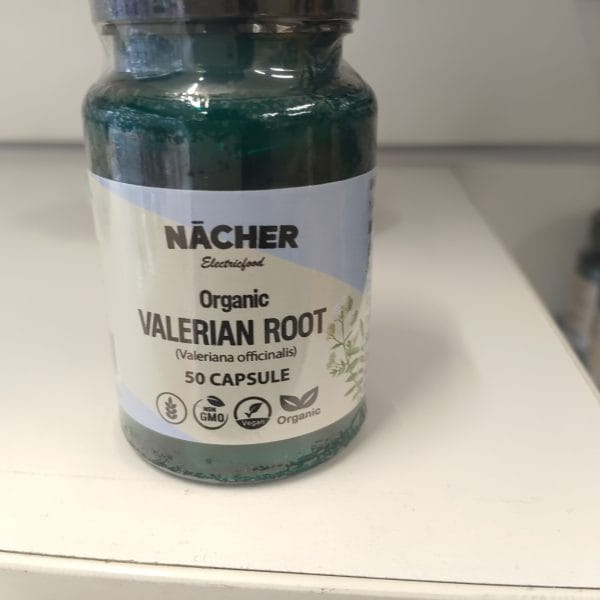 Organic Valerian Root 50 Capsules