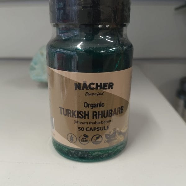 Organic Turkish Rhubarb 50 Capsules