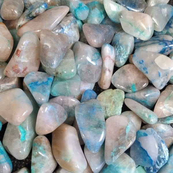 Chrysocolla Tumble Stone 250 grams